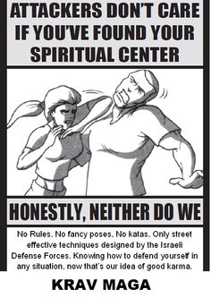 martial arts image disregarding nonsense