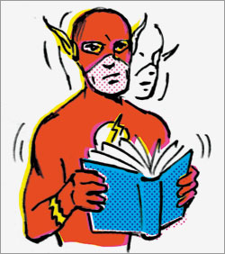 The flash speed reading
